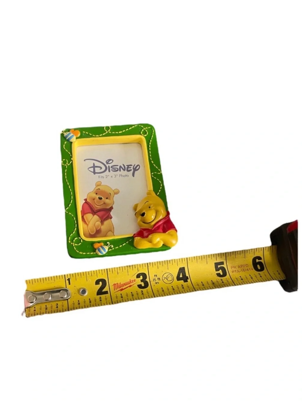 Disney Winnie The Pooh Photo Frame Standing Easel Back